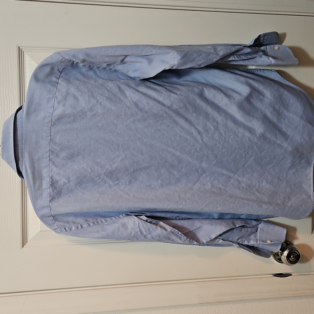 Saks Fifth Avenue Slim Fit Button-down Shirt 15 1/2 - 32/33 - Picture 4 of 9